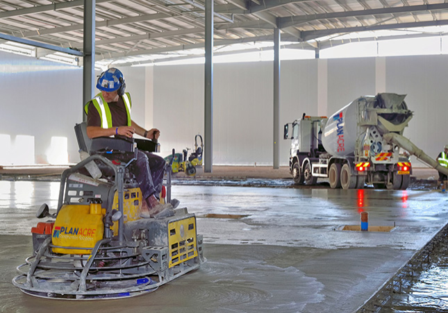 Concrete finishers